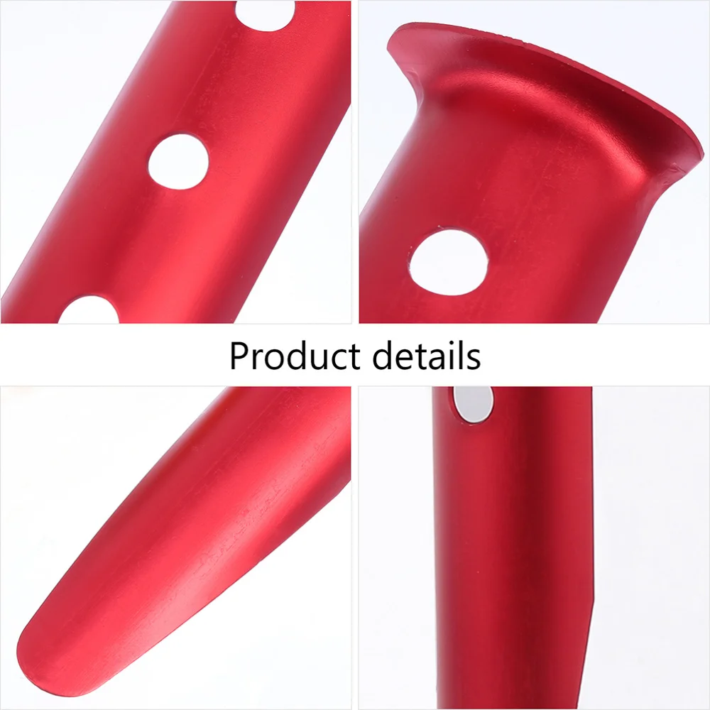 

2pcs Tent Nail Aluminium Alloy Stake Outdoor Travel Tent Sand Ground Accessory