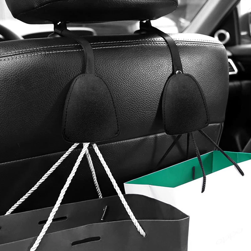 

1Pcs Car Badge Seat Back Hook Headrest Hanger Holster Hook For Audi A4 B5 B6 B7 8P 8V 8L A5 C7 4F A8 Q2 Q7 RS3 4 5 6 TT R8 7