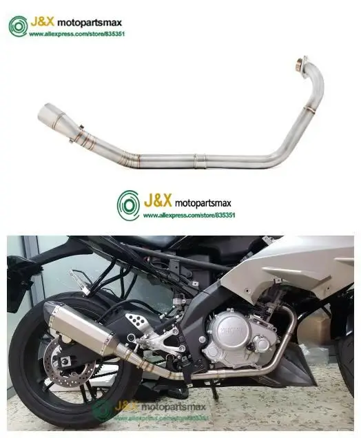 Мотоцикл изменение полная система Соединительная труба для YAMAHA YZF R15 MT-15 MT125 R125 MT15