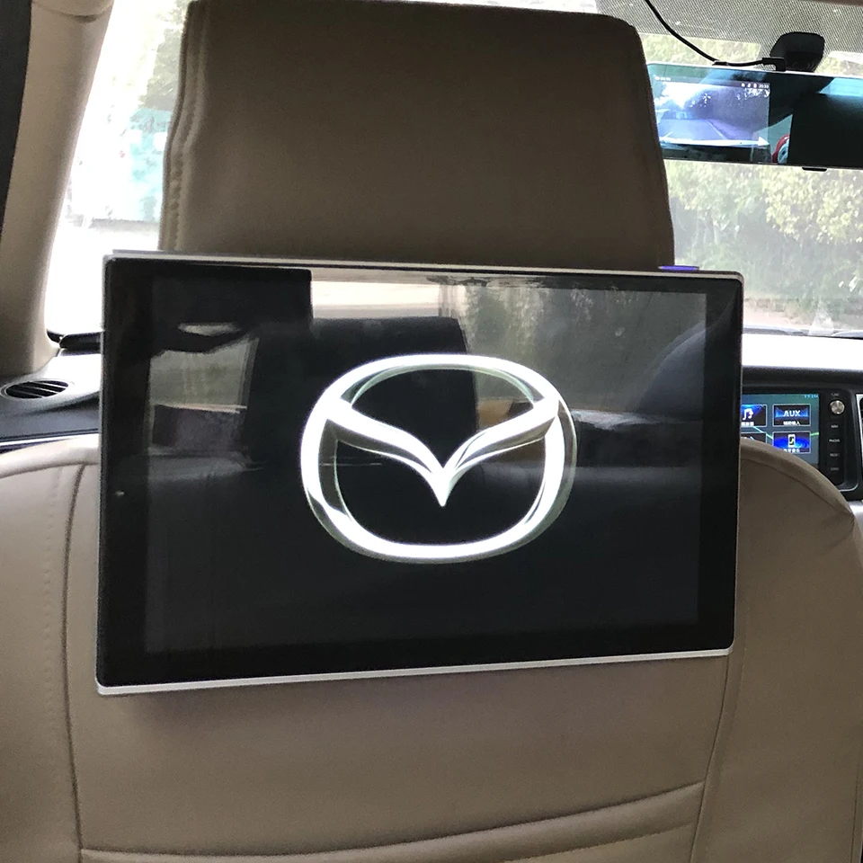 11 8 дюймов Автомобильный ТВ Экран Android 9 0 dvd плеер для подголовника с монитором Mazda