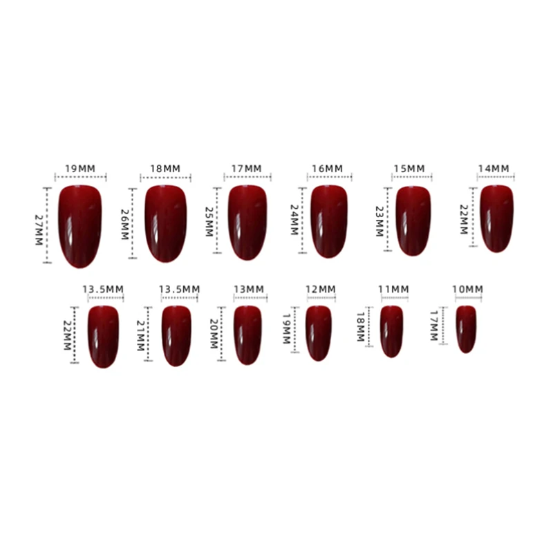 

Medium And Long Fake Nails Flashing White Wearing Nail Stickers Finished Nails 24 Pieces With Glue Nails Accesorios