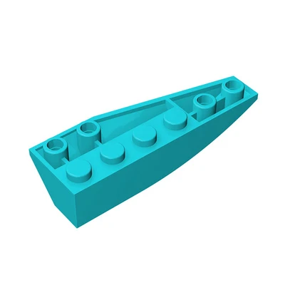 

Building streetscape DIY building block accessories moc-41765 2x6 reverse wedge (left) children's toy parts ev3