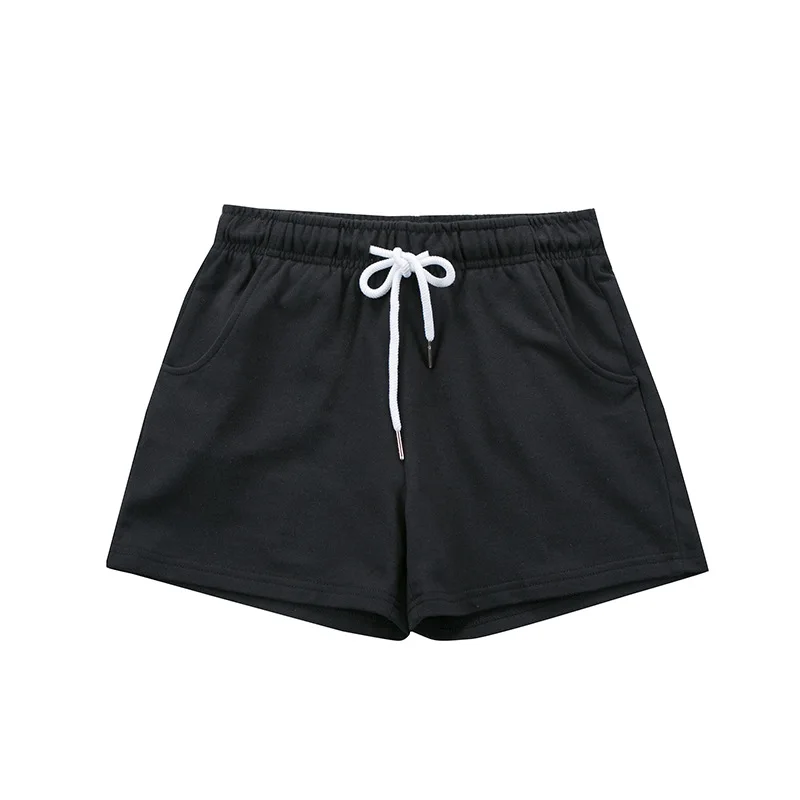 

High Waist Shorts Harajuku Style Shorts Women Summer Thin-Style-Style Loose-Fit Sports Korean Version of Straight-Leg Shorts