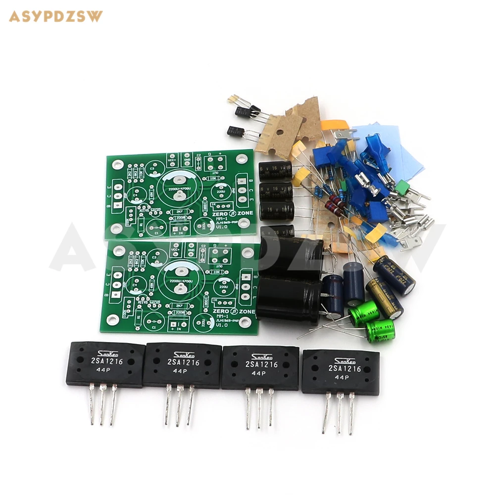 

2 CH Atom SANKEN 2SA1216 PNP JLH1969 single-ended class A power amplifier DIY Kit/Finished board