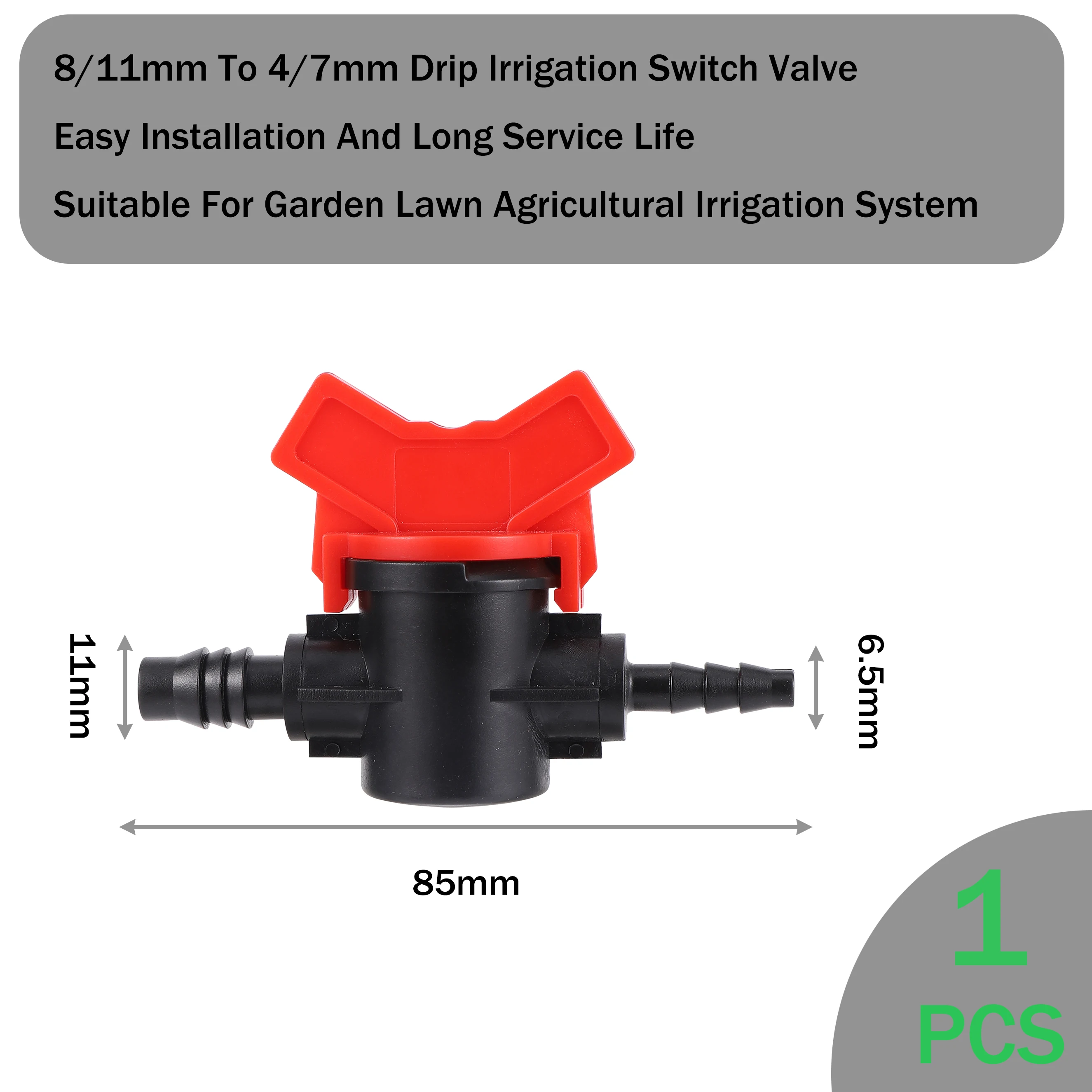 

Пластиковый шаровой клапан для полива
