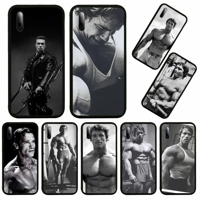 

Arnold Schwarzenegger Phone Case For Huawei Honor View V 5 7 8 9 10 20 30 X S Play Lite Pro Cover