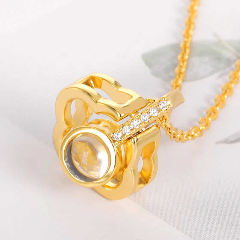 Цепочка с подвеской надписью Я тебя люблю на 100 языках | Украшения и аксессуары