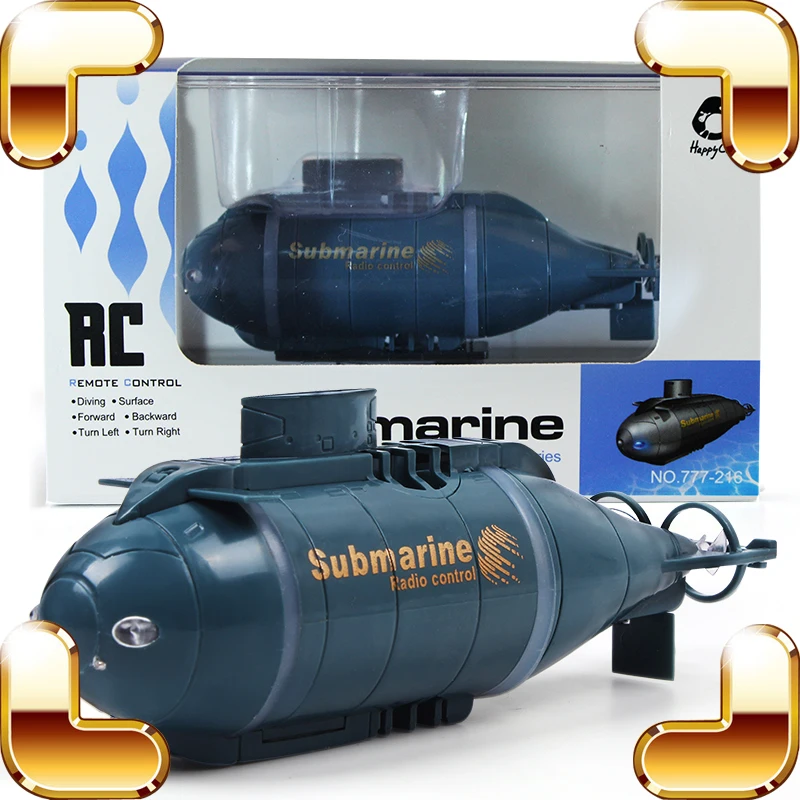 Летняя подводная лодка на радиоуправлении 6 канальная игрушка с дистанционным
