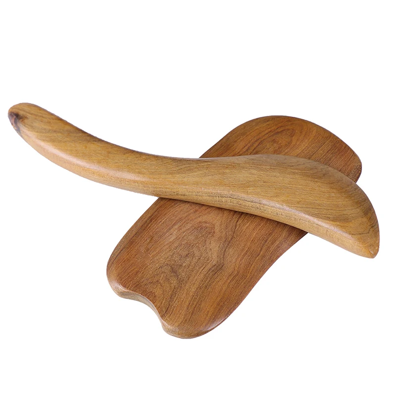 

2pcs Sandalwood Gua Sha Board Massage Scraper guasha Plates Slimming Guasha Body Care Massage Tool For Back Arm