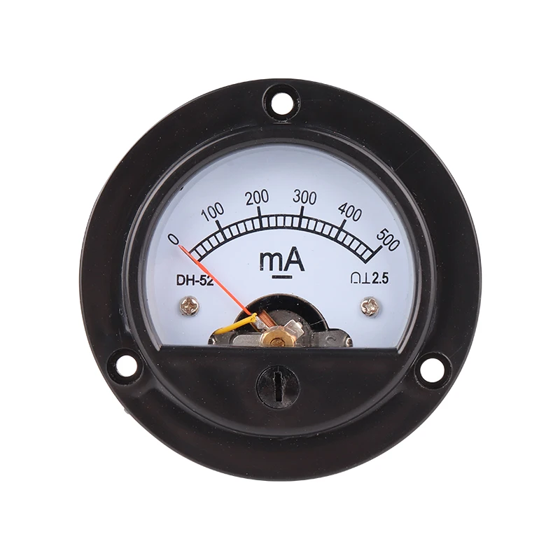 CHHUA DH 52mA DC Milliammeter стрелочный Амперметр круговой морской прибор измерения силы