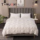 23 предмета; Белая пододеяльник подушка чехол Комплект защипы третий размер наборы роскошного постельного белья, дома, отеля, Применение (без простыни) постельное бельё покрывало на кровать  для дома