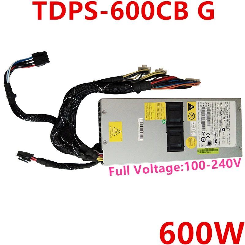 Почти новый оригинальный блок питания для Delta RS500 I610r-G 600 Вт импульсный источник питания TDPS-600CB G