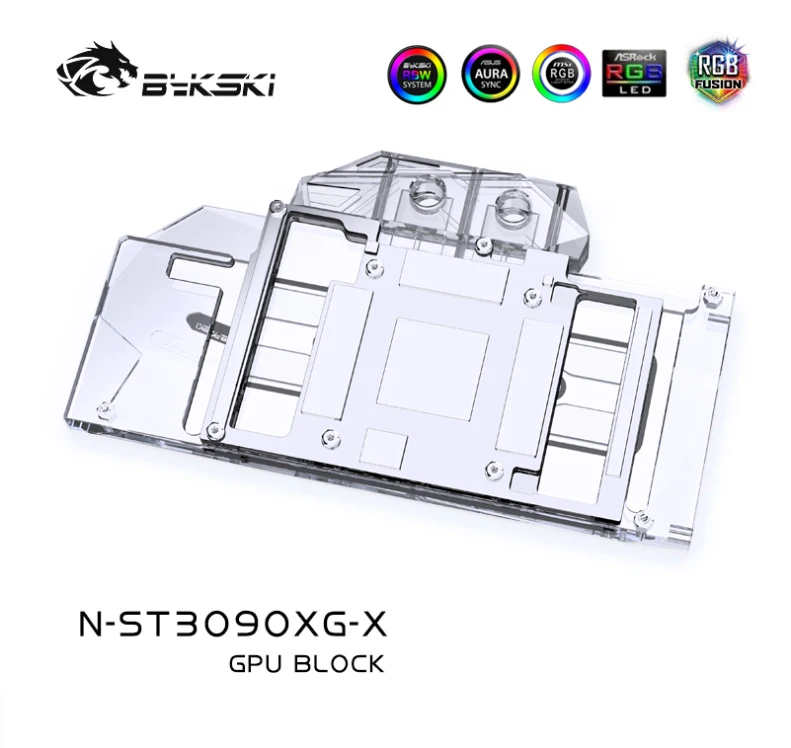 Bykski блок GPU воды для ZOTAC RTX3090 GAMING OC Графическая карта VGA кулер МБ синхронизации 12V/5V N