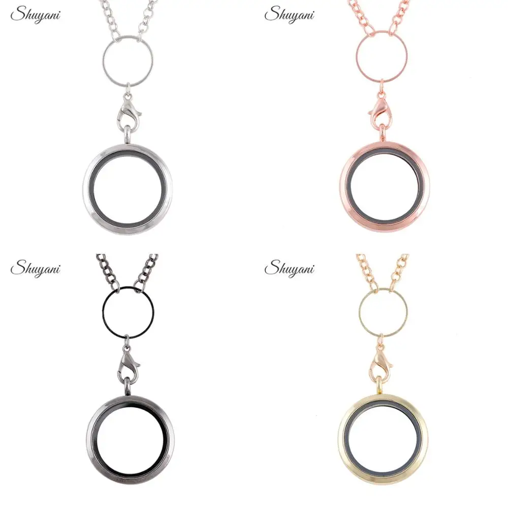 10 шт./лот 30 мм круглый гладкий серебряный живой магнит с памятью стеклянный