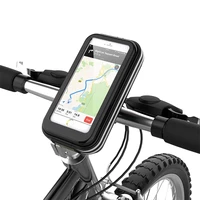 bike phone holder for xiaomi m365 pro electric scooter phone touch case waterproof rainproof phone mount scooter accessories