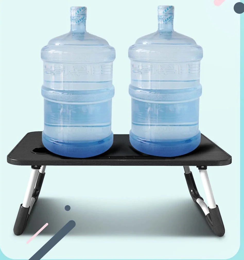 Bed Seat Mounted Laptop Eating Breakfast Patient Course Stand Desk-TOP: 39CM-LENGTH 59 CM HEIGHT 27 CM