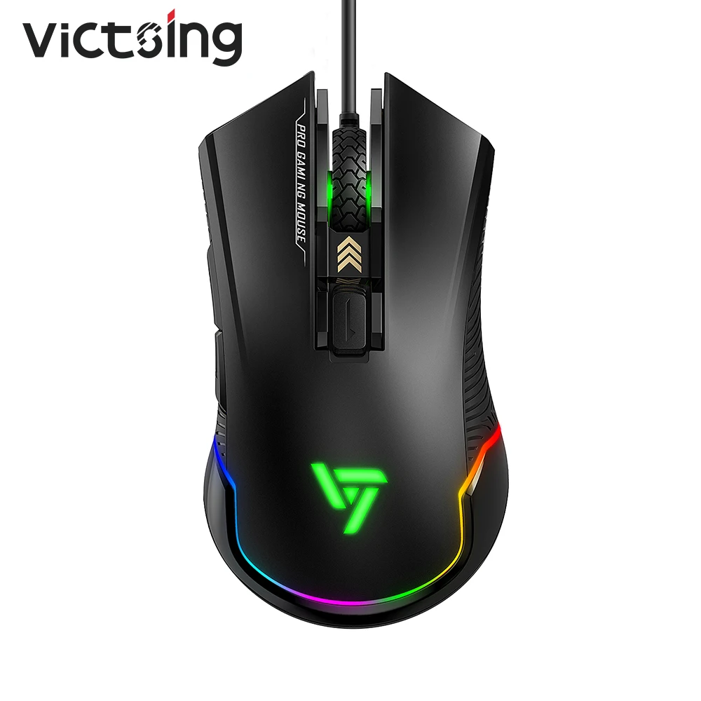Проводная игровая мышь VicTsing PC109 для ПК геймерская 7250 DPI 6 кнопок оптические мыши