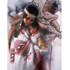 Алмазная вышивка, наборы для вышивки крестиком индейских женщин, алмазная живопись, картины для мамы и ребенка, Алмазная мозаика 5d