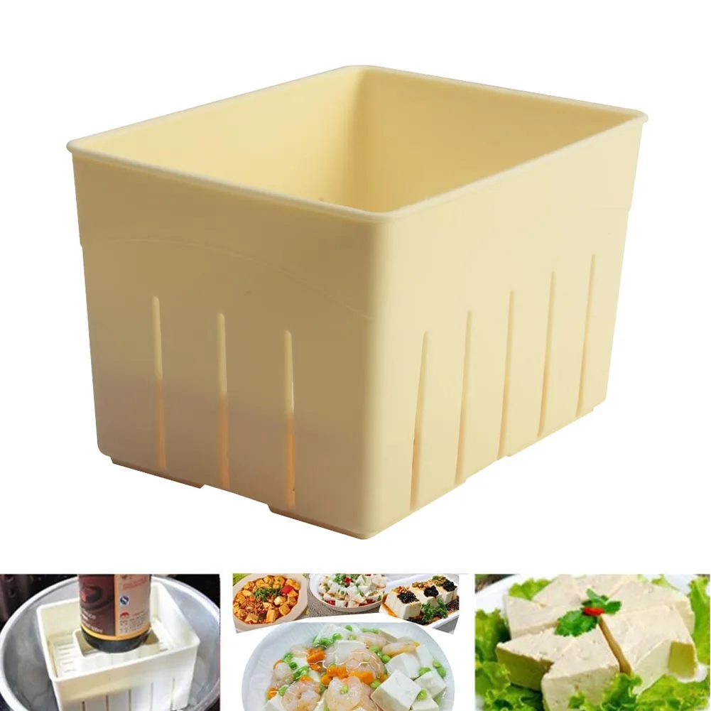 Форма тофу 500 г пластиковая пресс форма для приготовления домашней сои с сырной