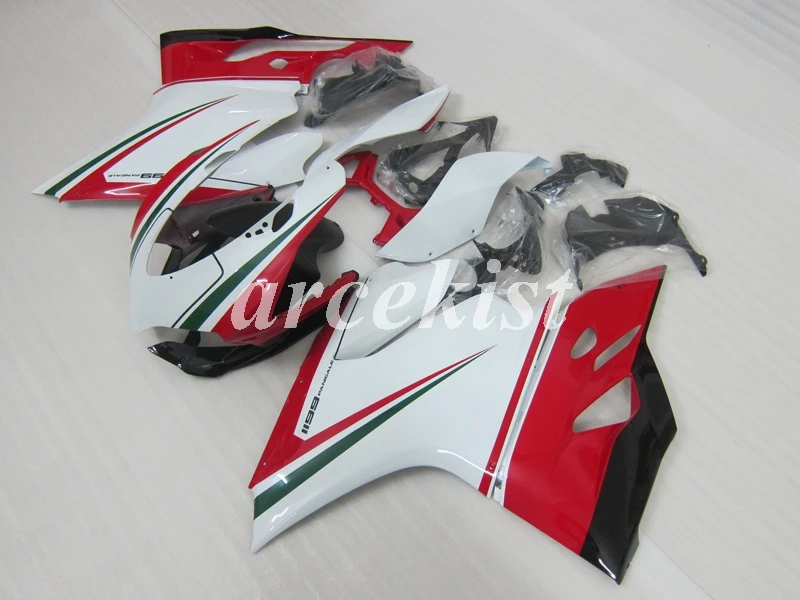 Новые полные обтекатели ABS для DUCATI 899 1199 S R Panigale 12 13 14 15 16 899R 1199R 899S 2012 2016 красный