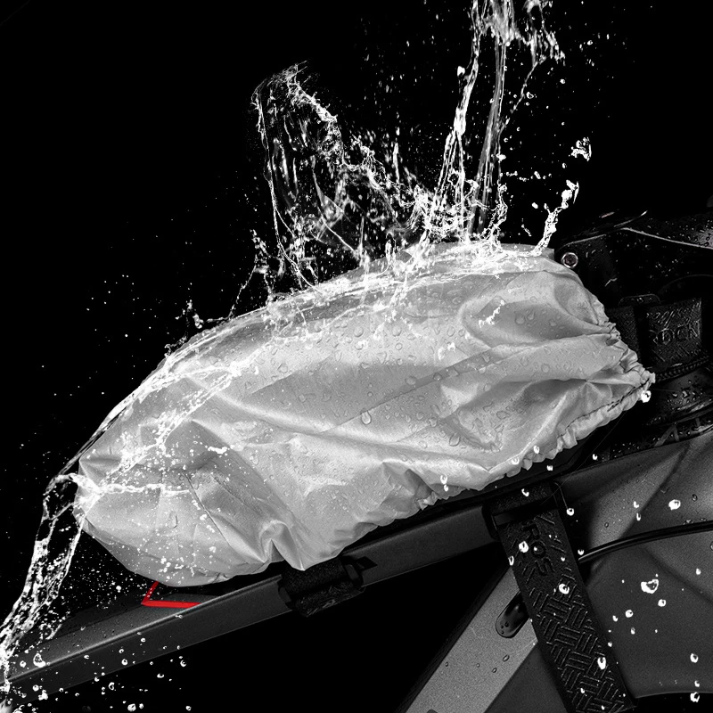 

Велосипедные Сумки ROCKBROS, водонепроницаемый чехол из ЭВА для горного велосипеда, с передней балькой и верхней трубкой, силиконовый держатель для телефона