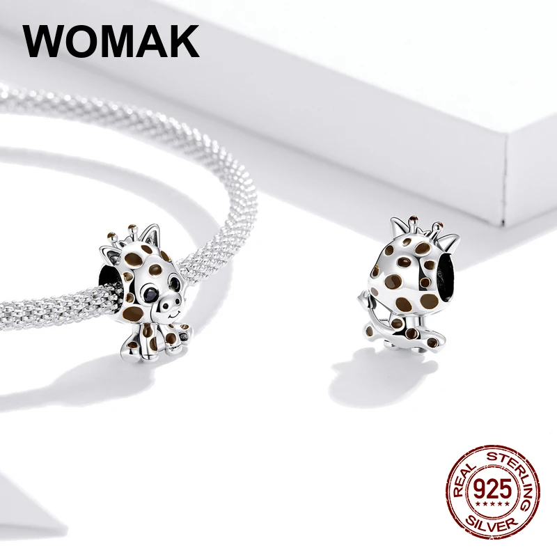 WOMAK подлинное 100% Стерлинговое Серебро 925 пробы ювелирное изделие кулон