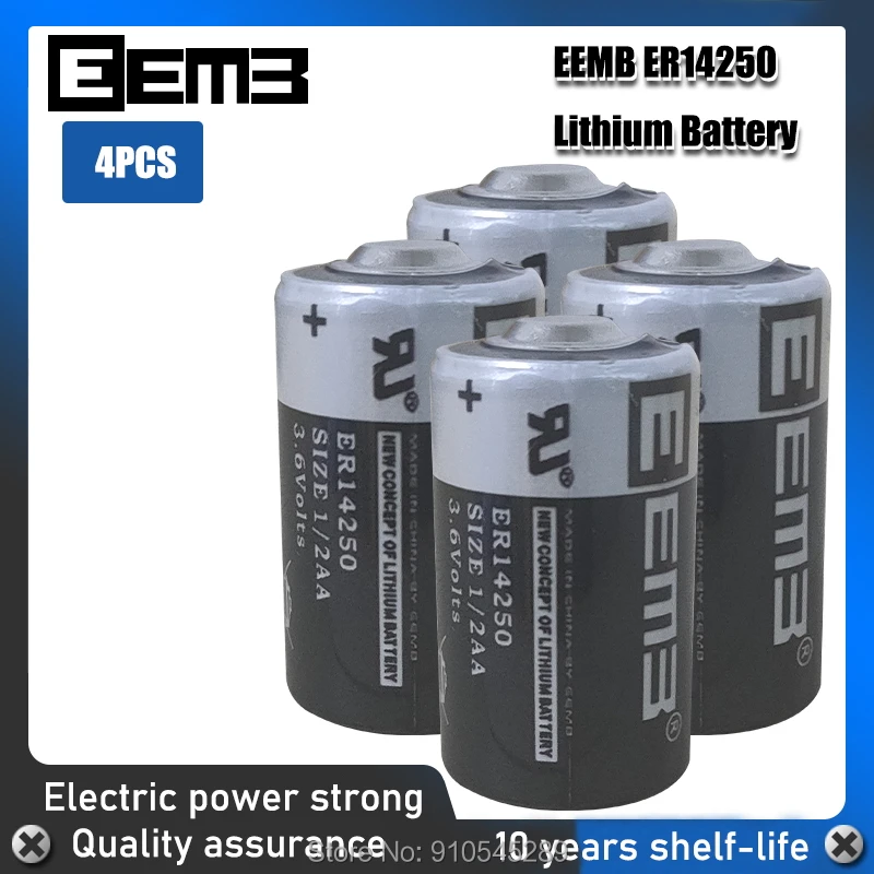 Автоматическое промышленное контрольное оборудование PLC EEMB ER14250 1/2AA 3 6 В