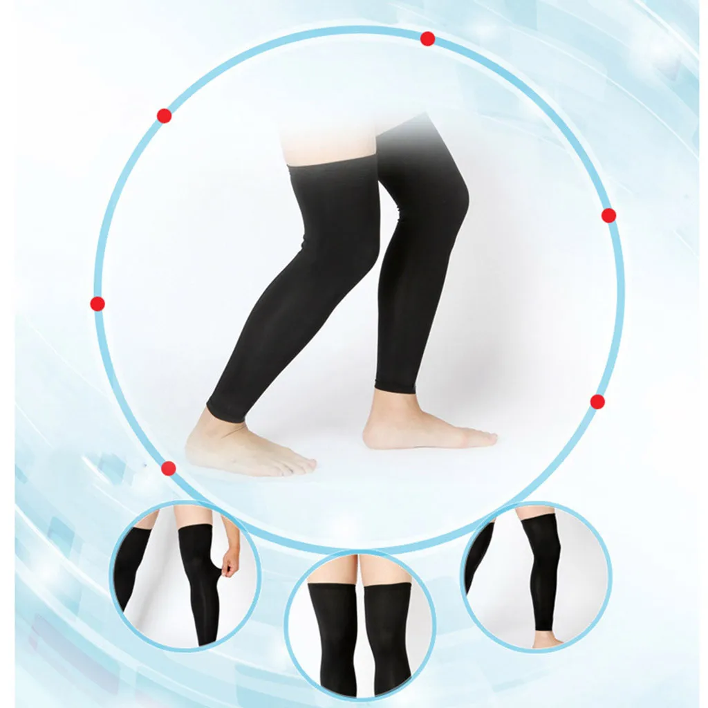 Спортивный наколенник нескользящий для баскетбола с длинным рукавом защитное