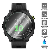 2pc tempered glass screen protector film for garmin forerunner 158 smartwatch protection clear anti scratch protective film