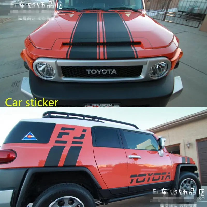 For Toyota Land Cruiser FJ car stickers appearance decoration personality dynamic Body | Автомобили и мотоциклы