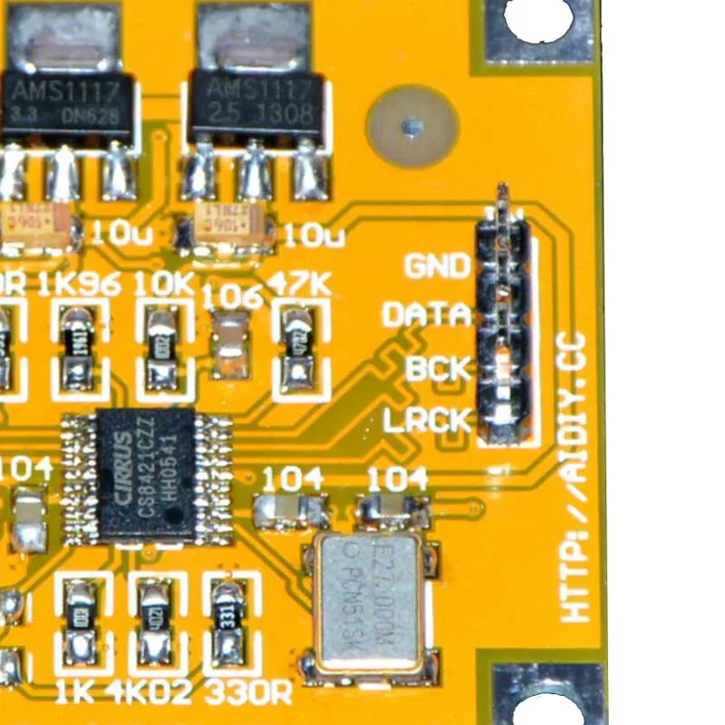 CS8421 I2S частота дискретизации преобразования Частотный модуль для Hifi усилителя DC