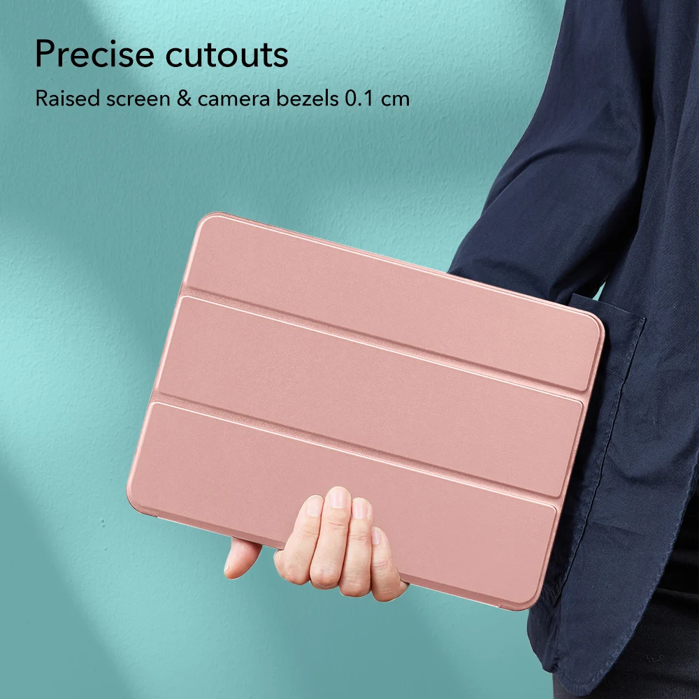 esr for ipad air 4 case for ipad air 2020 case trifold magnetic smart cover for ipad air 4 funda folio case and screen protector free global shipping