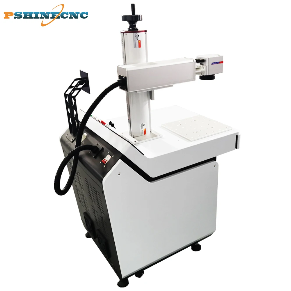 Color laser engraving marking portable fiber machine desktop model 20w 30w 50w with 69mm 80mmrotary device |