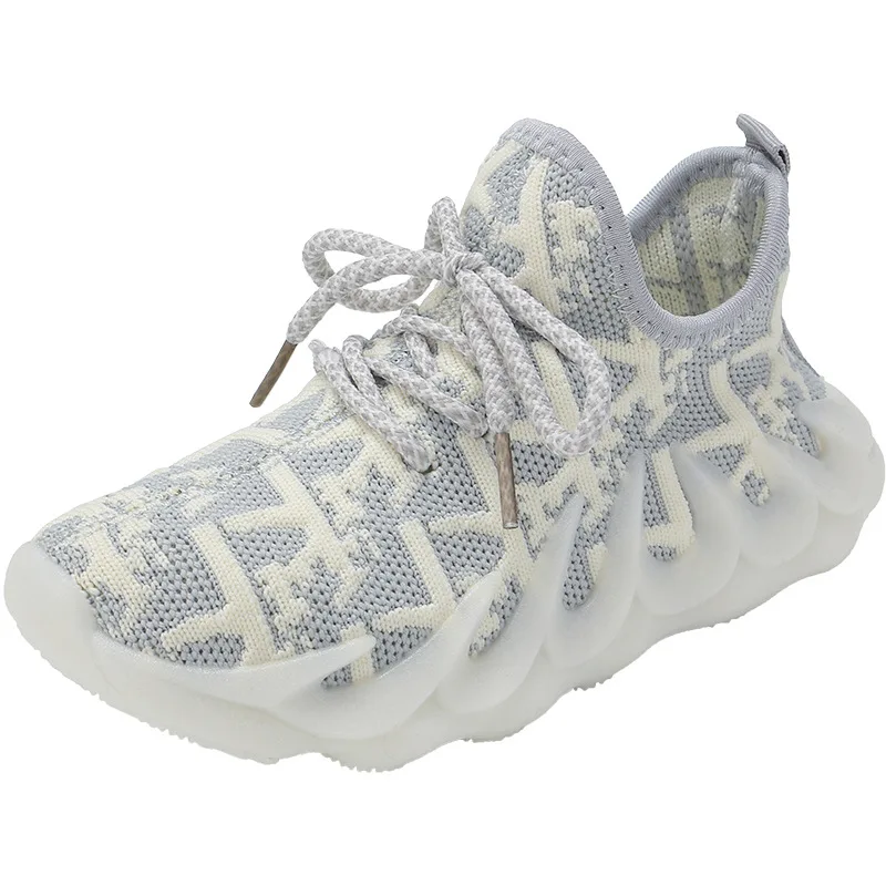 

2021 Summer Autumn Baby Sports Shoes 1-8 Years Boys Girls Fashion Sneakers Toddler Air Mesh Breathable Running Shoes Size 21-32