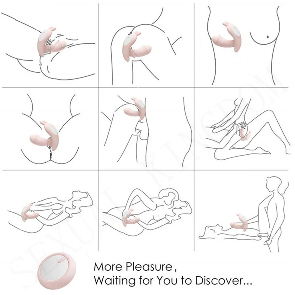 Милый носимый вибратор для женщин беспроводное дистанционной управление