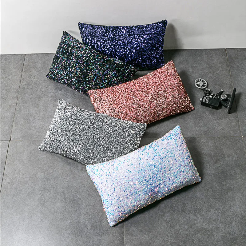 Платье с блестками и вышивкой ручной работы наволочки для диванных подушек