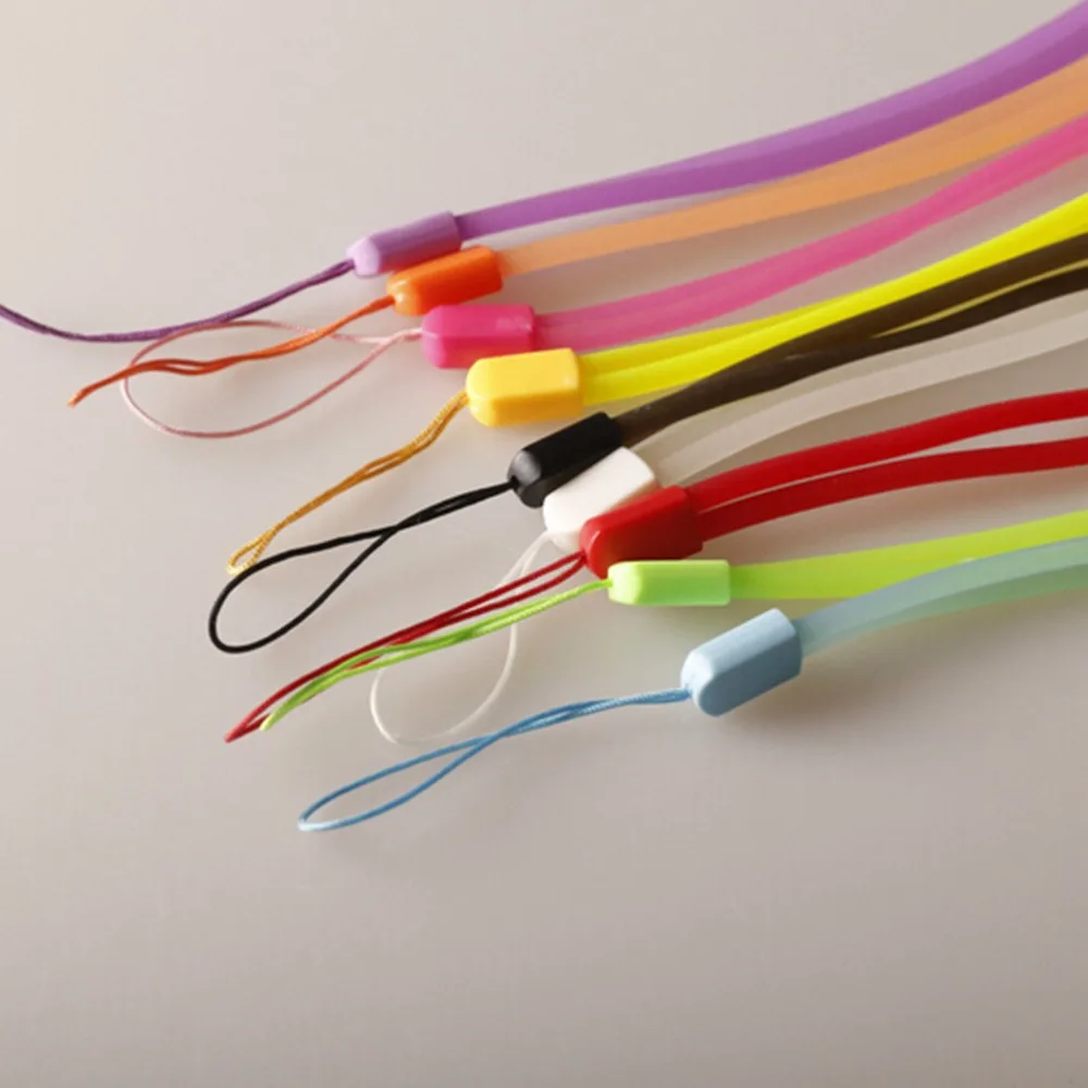 Струйное 10 шт. светящиеся шнурки для мобильного сотового телефона ключ USB шнуры