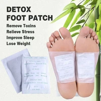 100pcs50patches50adhesives detox foot patch bamboo slimming patch remove toxin improve sleep anti swelling ginger foot sticker