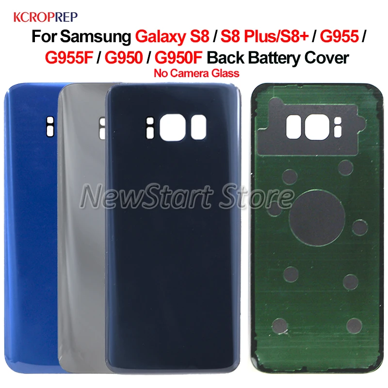 Для samsung Galaxy S8 S8 Plus S8+ задняя крышка для батареи Чехол для задней двери корпус для samsung G955 G955F G950 G950F чехол
