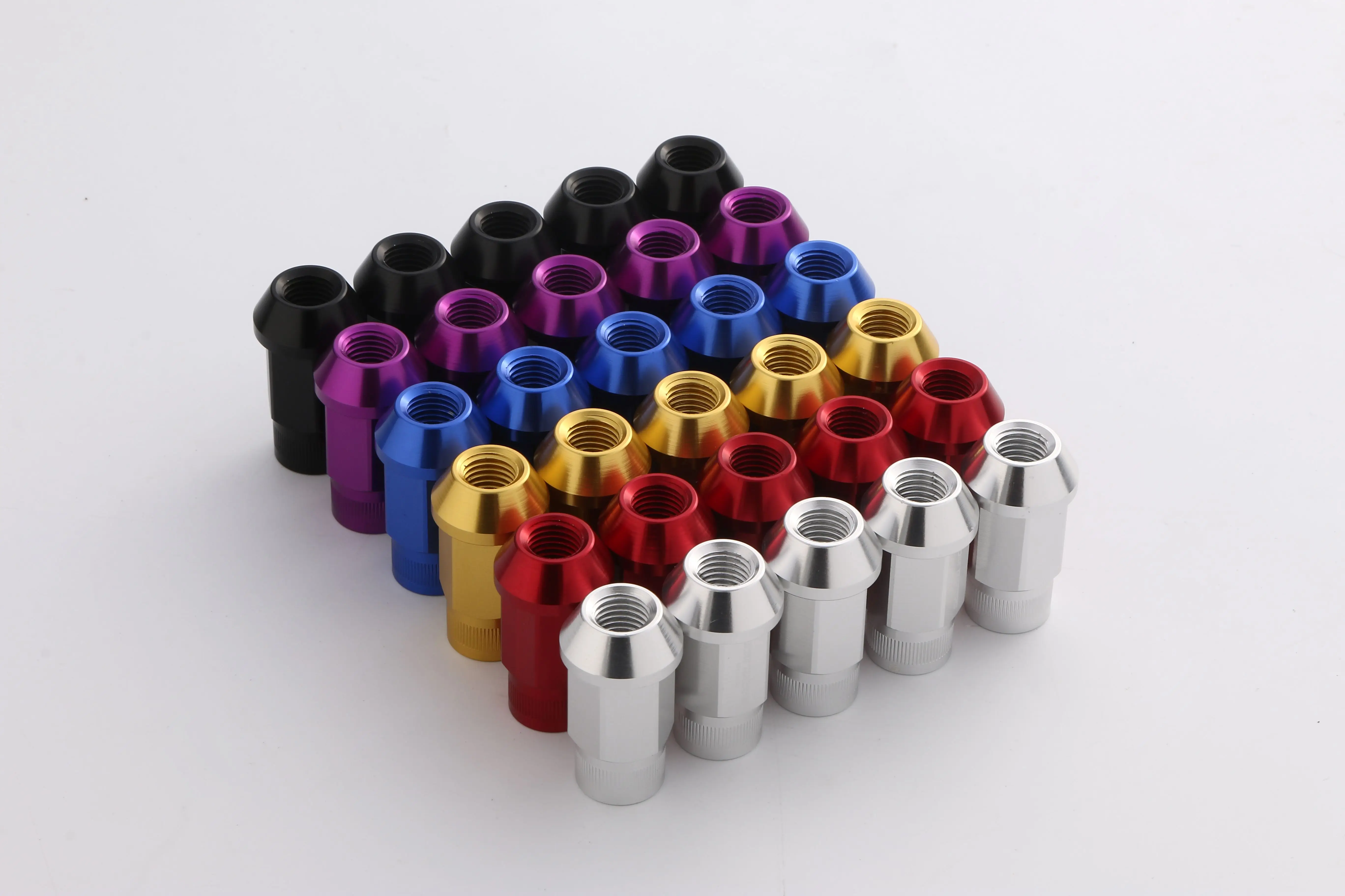 Алюминиевые колесные блокировочные гайки гоночная гайка M12x1.5/1 25 | Автомобили и