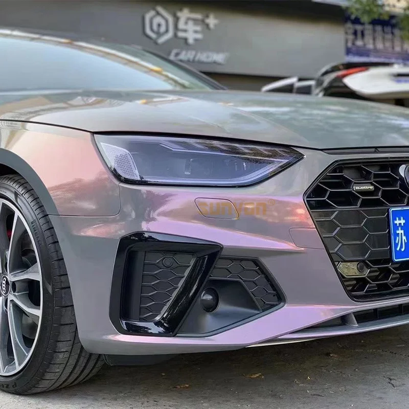 

Подходит для A4l 20-21, Модифицированная китайская сетчатая противотуманная фара, передняя и задняя накладки на губы, полоса Black Warrior Sport