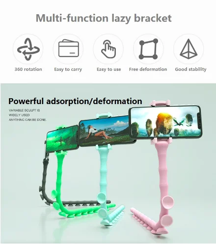 Новый милый гусеничный ленивый кронштейн Кронштейн для мобильного телефона