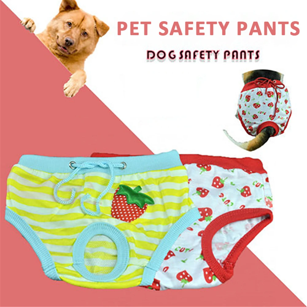 Женские подгузники для собак и кошек нижнее белье на шнурке физических брюк