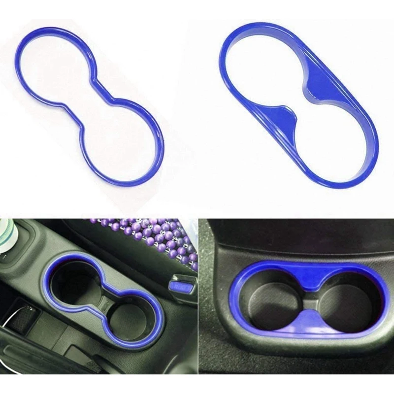 (Blue 21PCs) Car Decoration Steering Wheel Center Console Air Outlet Trim for Jeep Wrangler JK JKU Accessories 2011-18 | Автомобили и
