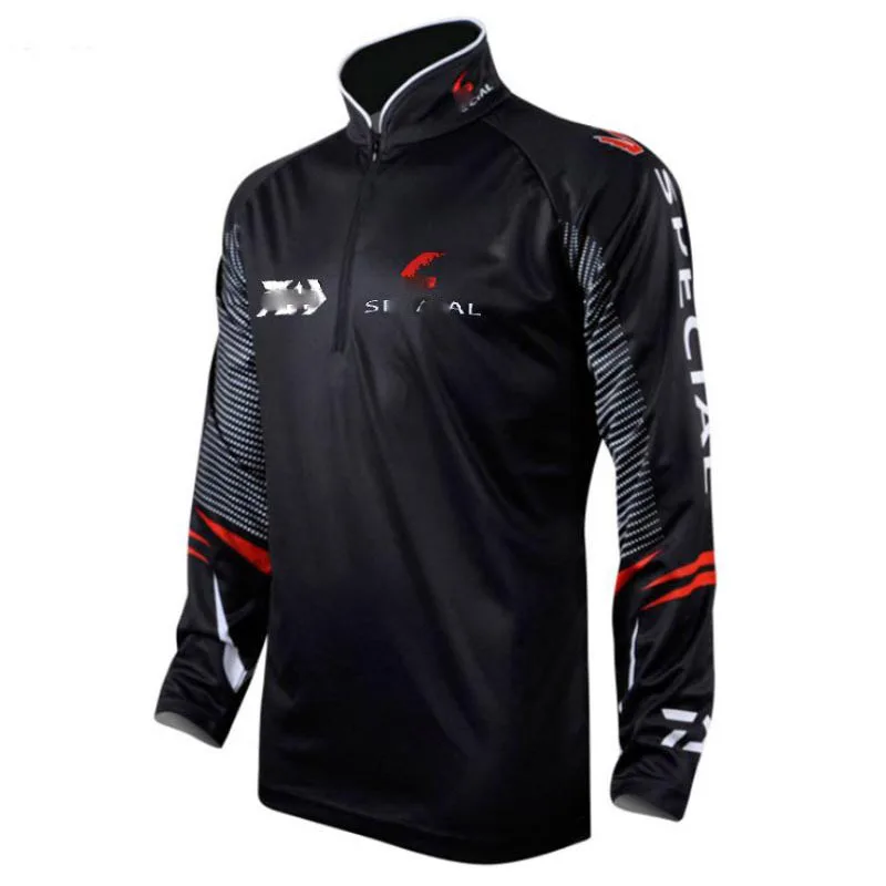 2019 Мужская рубашка для рыбалки одежда улицы защита от солнца дышащая быстро