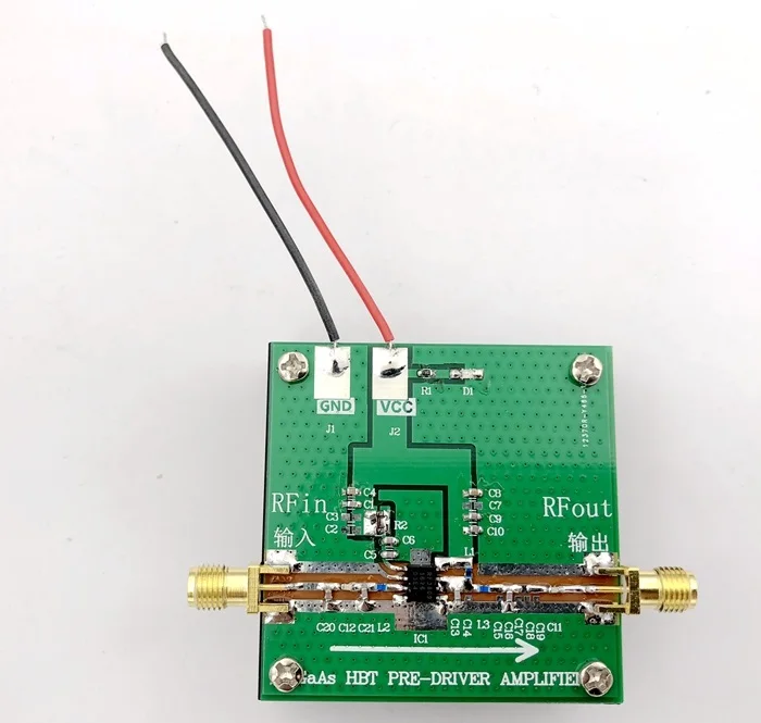 Новый высокочастотный широкополосный усилитель мощности Rf3809 2 Вт 0 8-1 ГГц |