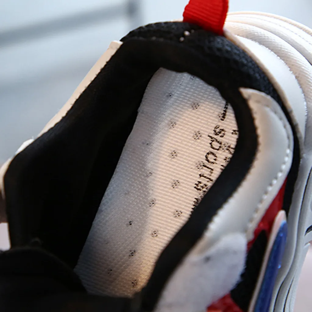 Весенняя повседневная обувь для маленьких девочек и мальчиков нескользящая с