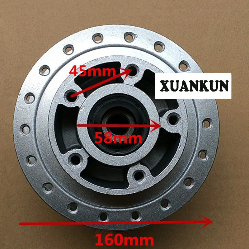 CG125 WY125 мотоцикл ретро модифицированный Задний дисковый тормоз Задняя втулка