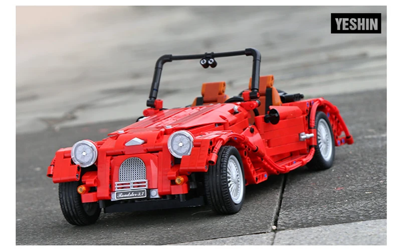 Technic классический винтажный автомобиль-трансформер, строительные блоки, наборы, кирпичи, модель, детская игрушка для детей, совместимый город