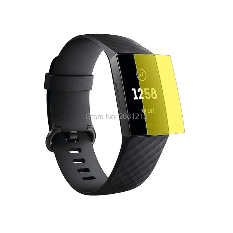 3 шт. для Fitbit Charge 2 / Charge4 умный Браслет HD Прозрачная мягкая Гидрогелевая Защитная
